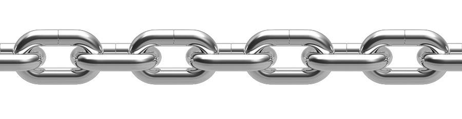 ŁAŃCUCH TECHNICZNY GOSPODARCZY OCYNKOWANY STALOWY 3MM D1 1mb OCYNK EAN (GTIN) 5903814100971