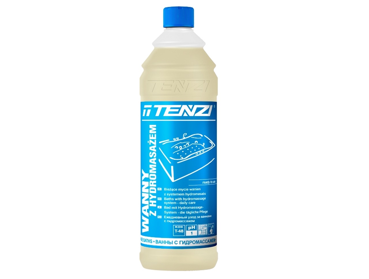 

Płyn Do Czyszczenia Wanien Z Hydromasażem Tenzi 1L