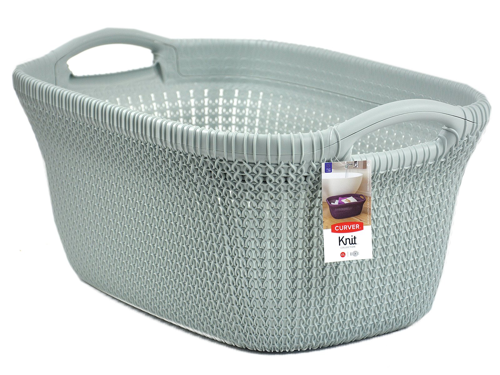 CURVER KNIT KOSZ DO MAGLA NA PRANIE BIELIZNĘ 40L Kod produktu 2441253