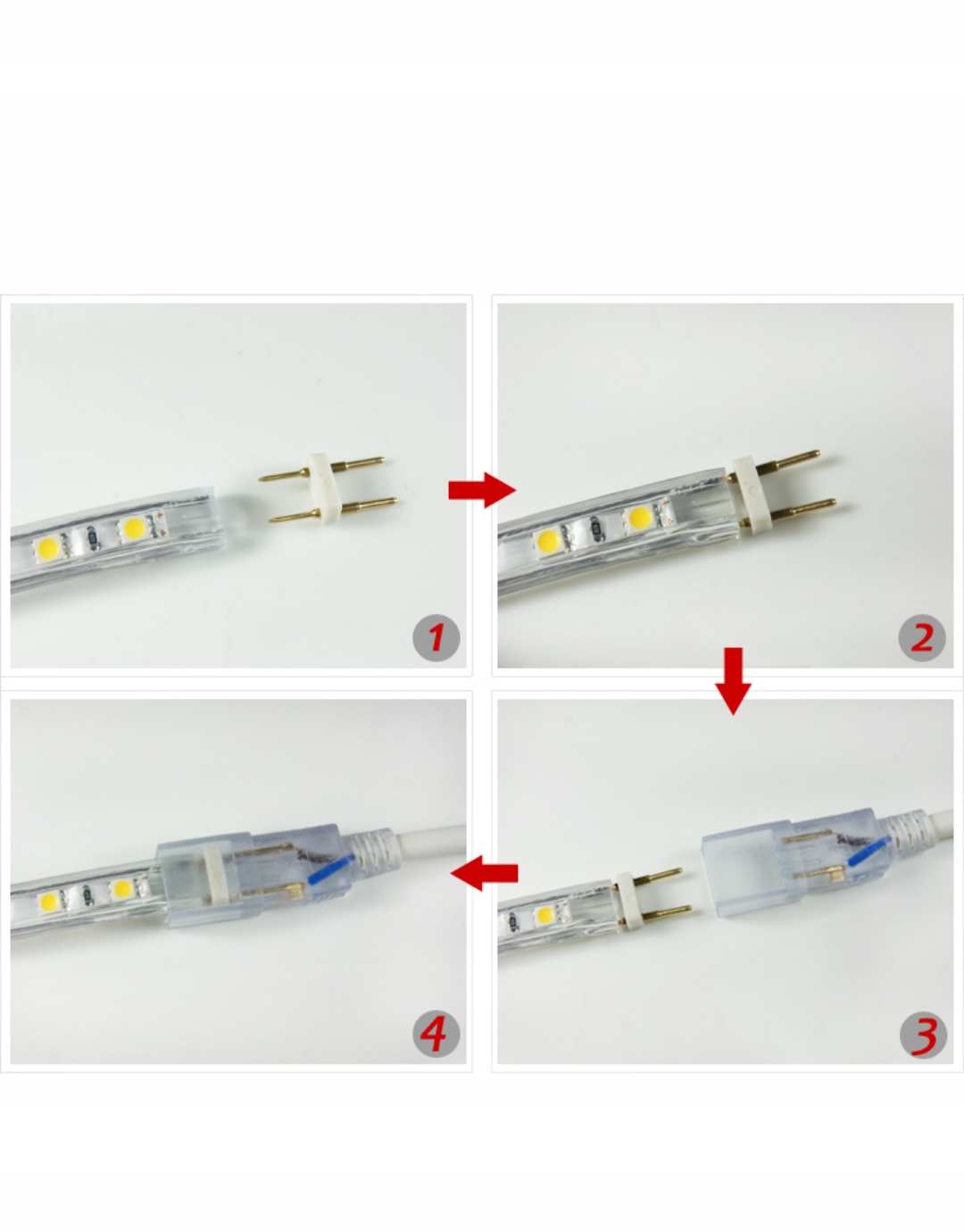 KABEL ZŁĄCZE STABILIZATOR DO NEON LED 230V Marka inna