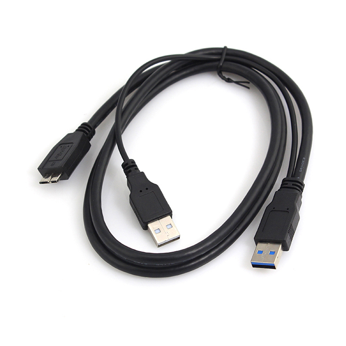 

Kabel Y Otg Host Usb 3.0 Micro B zasilanie 1M
