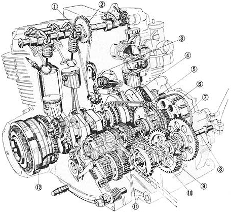 LINKA SSANIA CIĘGNO BMW R 45 S N 78-80 NOWA Stan opakowania oryginalne