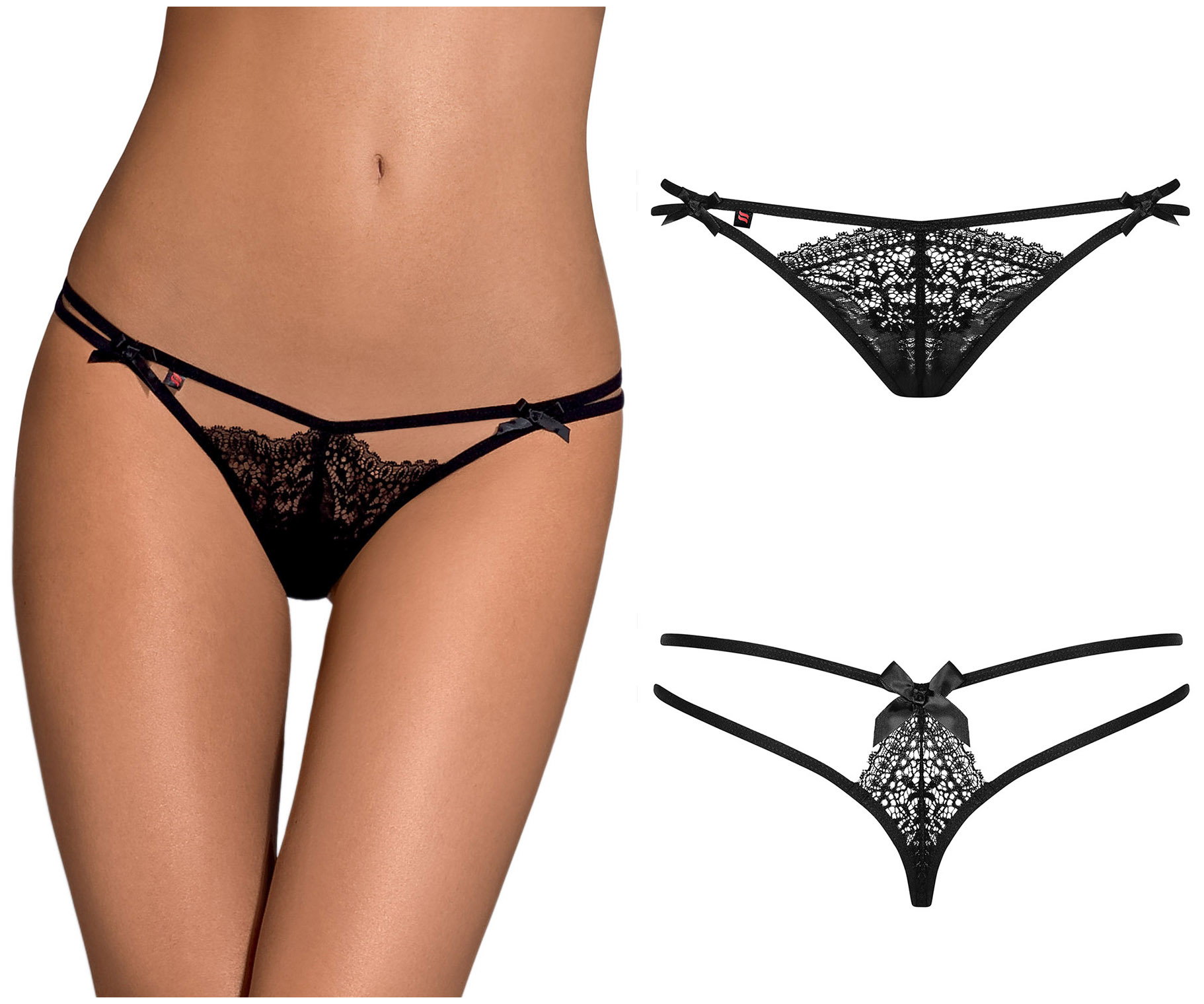 

Obsessive Intensa podwójne stringi L/XL