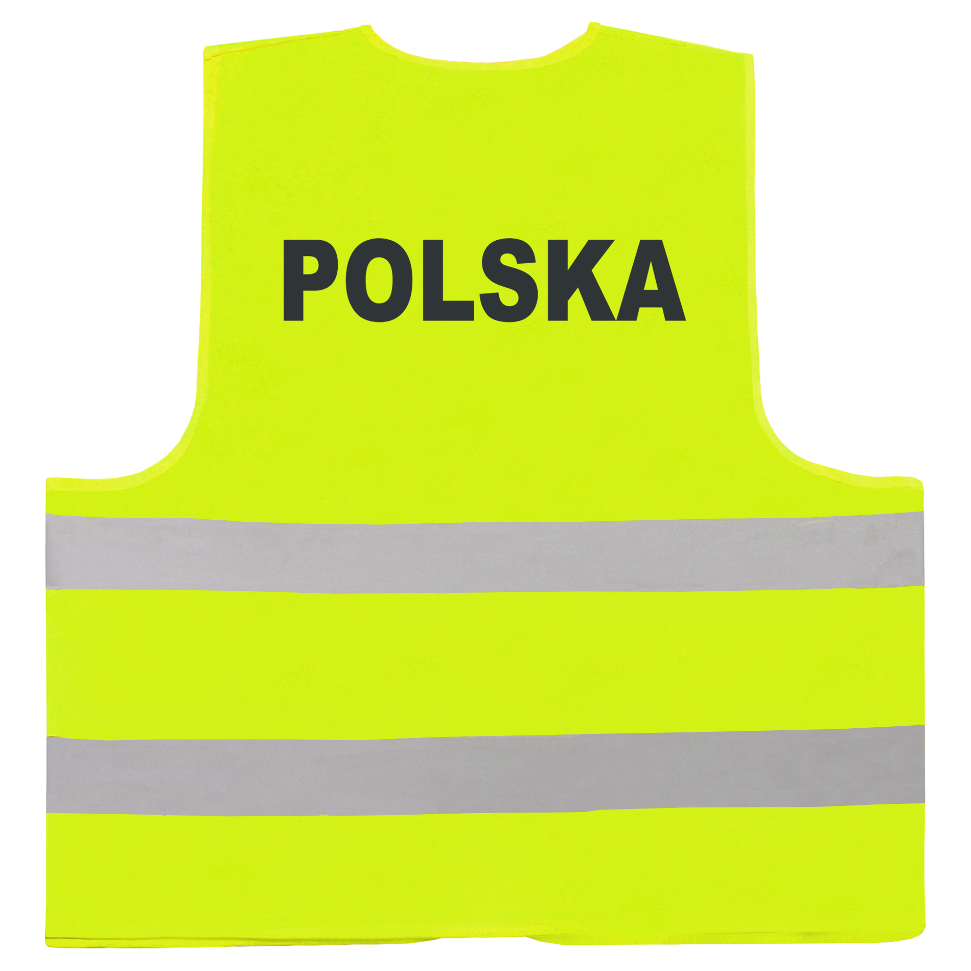

Ostrzegawcza Kamizelka Z Nadrukiem Polska Plecy