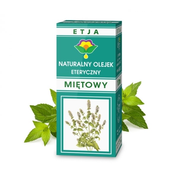 

Naturalny Olejek Eteryczny Miętowy 10ml Etja