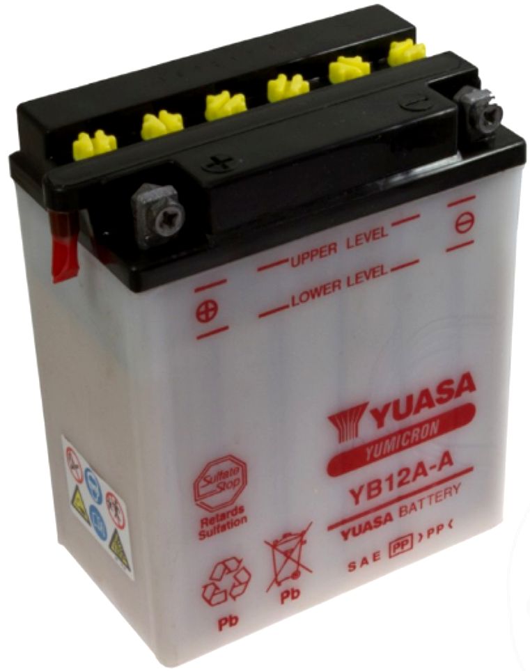 Akumulátor Yuasa YB12A-A Kawasaki Zzr 400 600