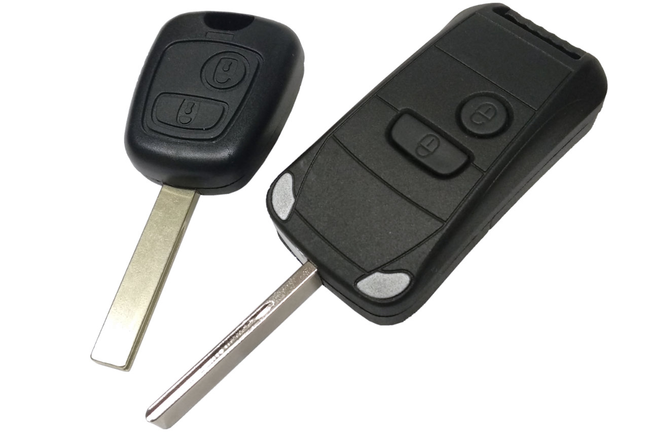 ME-005340 - CITROEN C2 C3 C4 PEUGEOT 206 307 корпус ключа