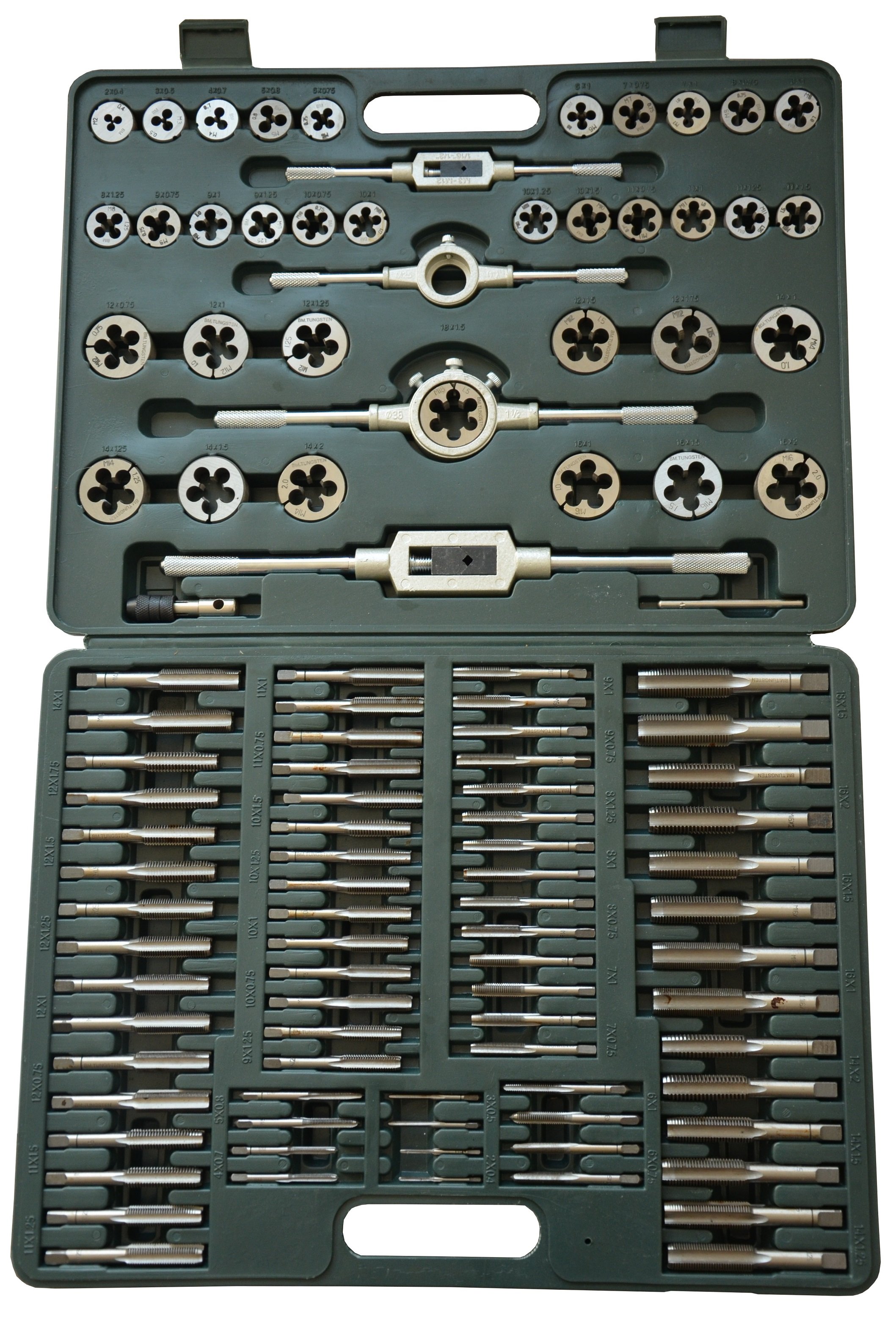 Zestaw gwintowników i narzynek Brüder Mannesmann M53255 110 elementów Kod producenta M53255