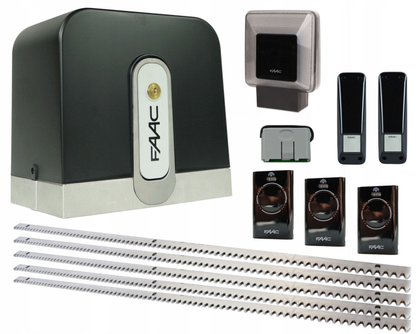 Kompletní sada Faac C721 s posuvným pohonem 800 kg