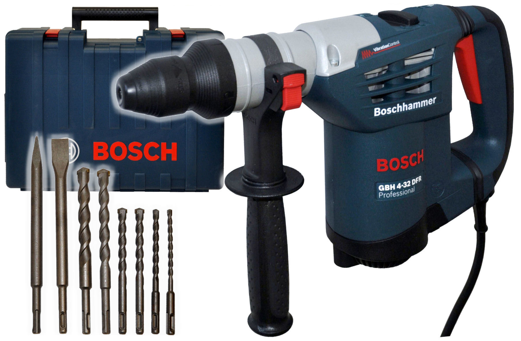 

Młot Gbh 4-32 Dfr Bosch + 6 Wierteł 2 Dłuta