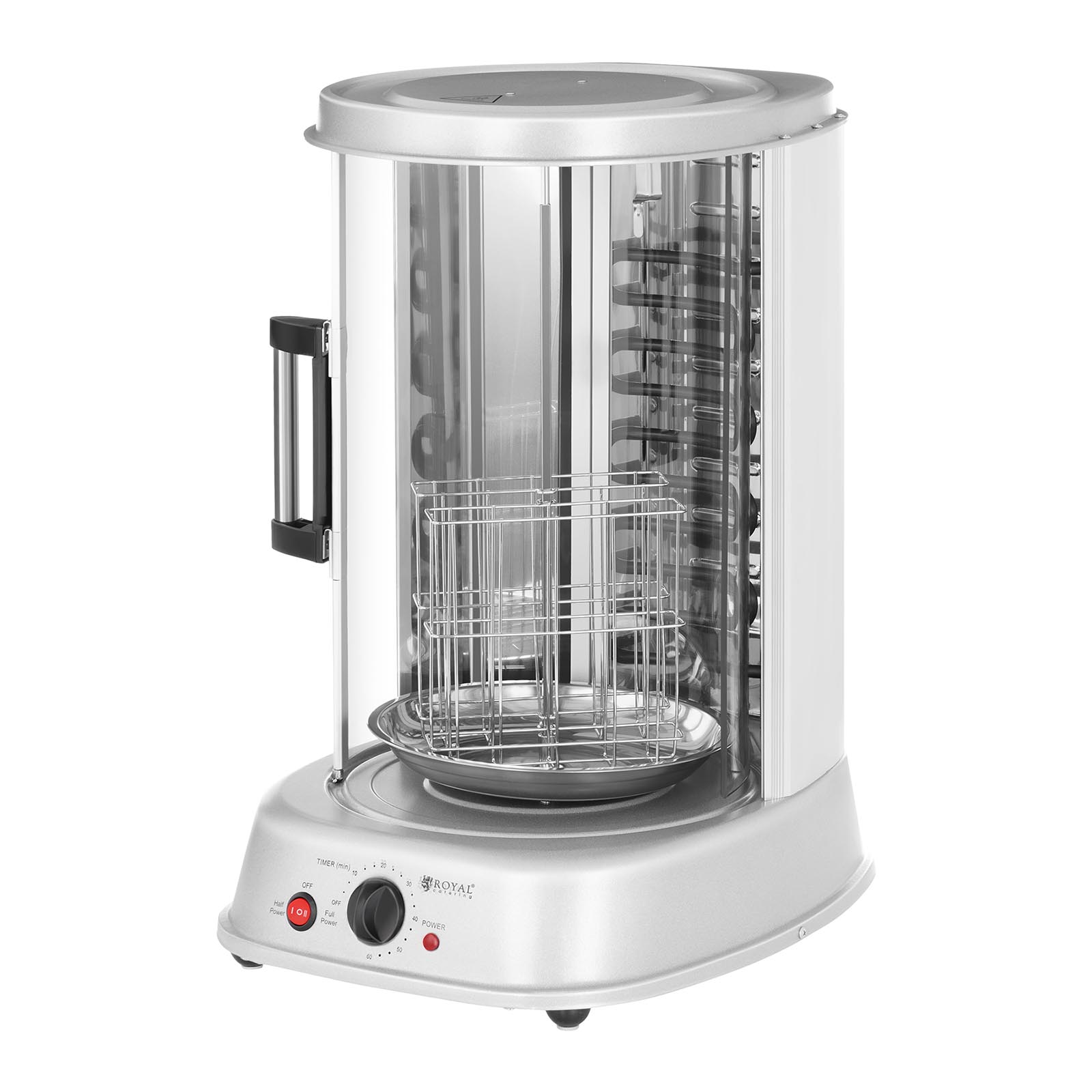 OPIEKACZ GRILL PIONOWY DO KURCZAKA RYB SZASZŁYKÓW Marka Royal Catering