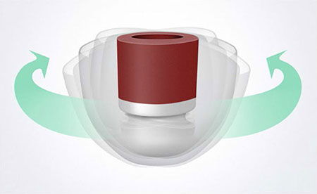 SpinFit CP800-L Profesjonalne Nakładki - 2 Pary ! Kod producenta CP800