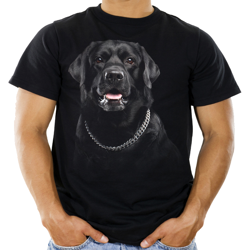 

Koszulka z Labradorem Czarnym pies -XL