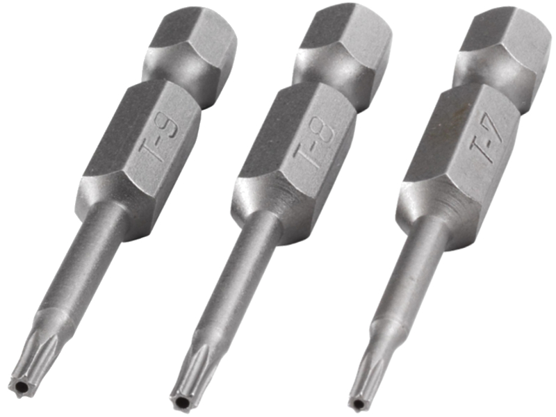 

Wolfcraft Bity Torx Z Otworem T 7 8 9 50mm 1260000