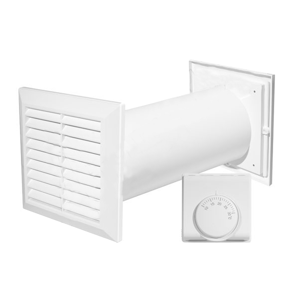 Krbový ventilátor termostat Awenta CM100