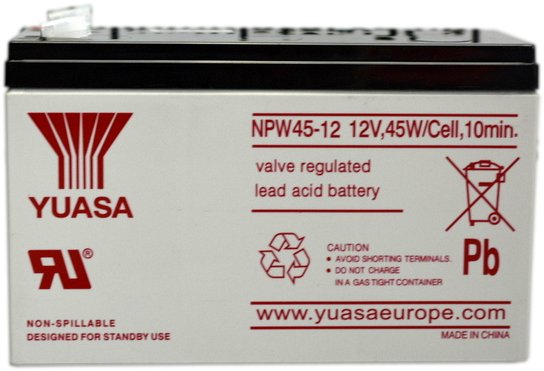 

Yuasa NPW45-12 8,5AH 12V Japan Npw 45-12 8,5Ah 12V