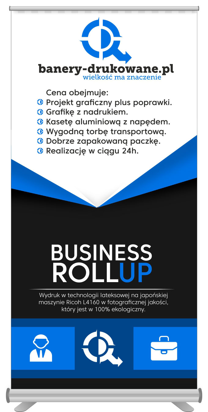 

Roll Up Rollup Wydruk 120X200 Projekt