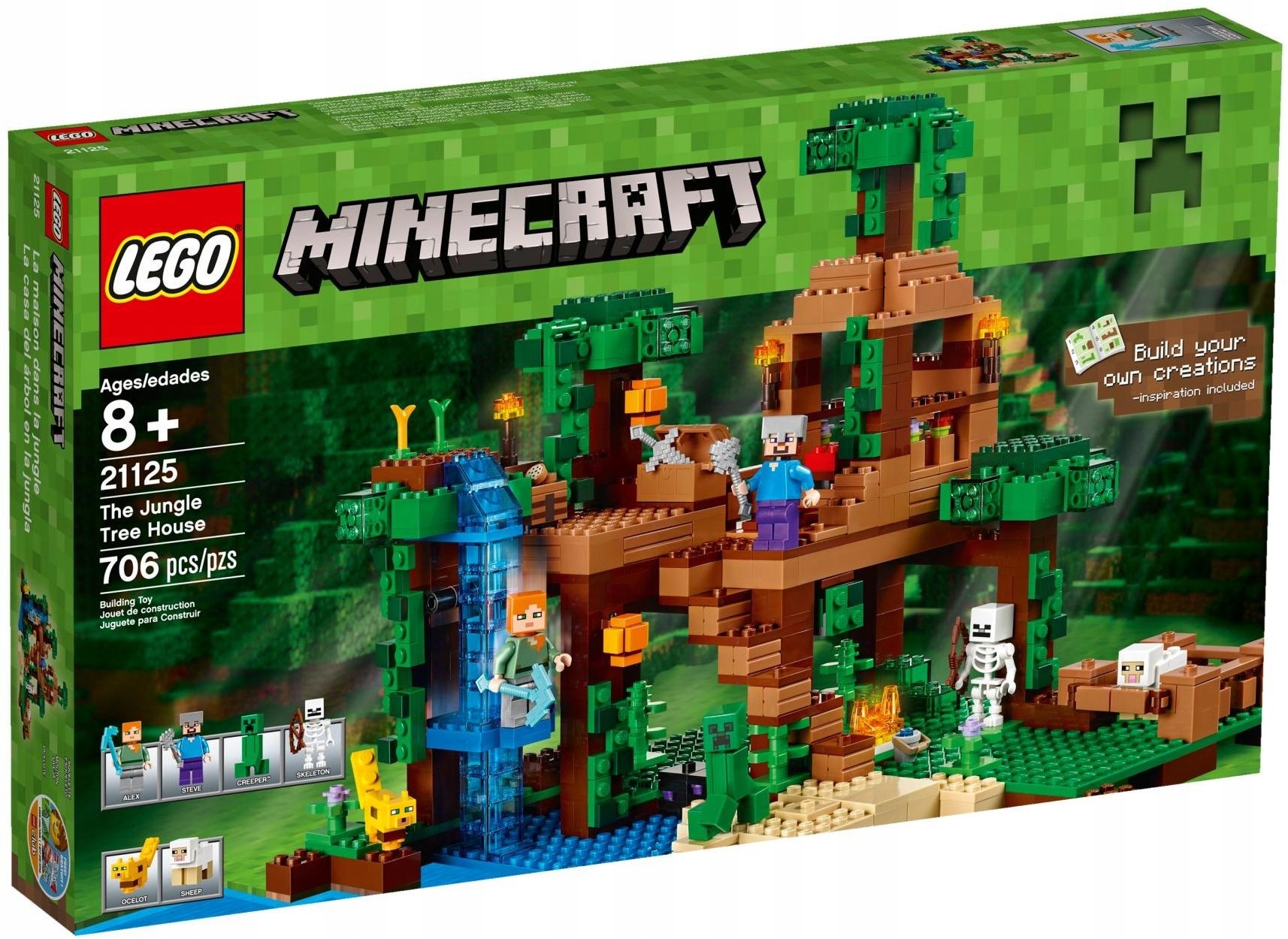 LEGO Minecraft 21125 Domek sklep Kleks Warszawa 7411728388 oficjalne archiwum allegro