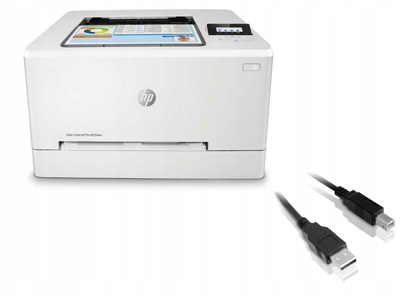 Drukarka HP Color LaserJet Pro M254nw A4 + USB - 7474371472 - oficjalne ...