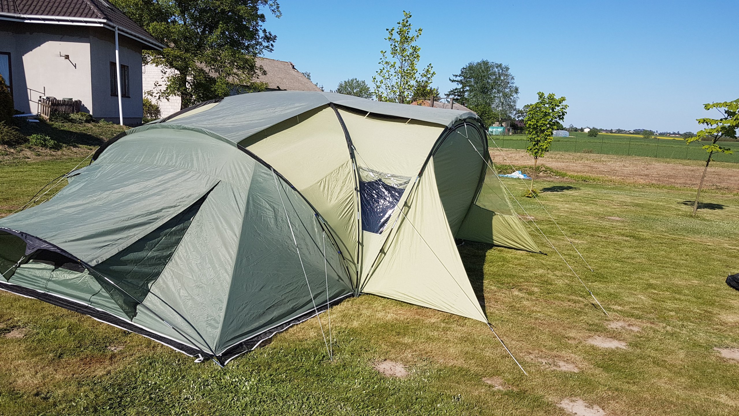 KOMFORTOWY NAMIOT QUECHUA T6.3 XL AIR 6 OSÓB 7332605447 oficjalne