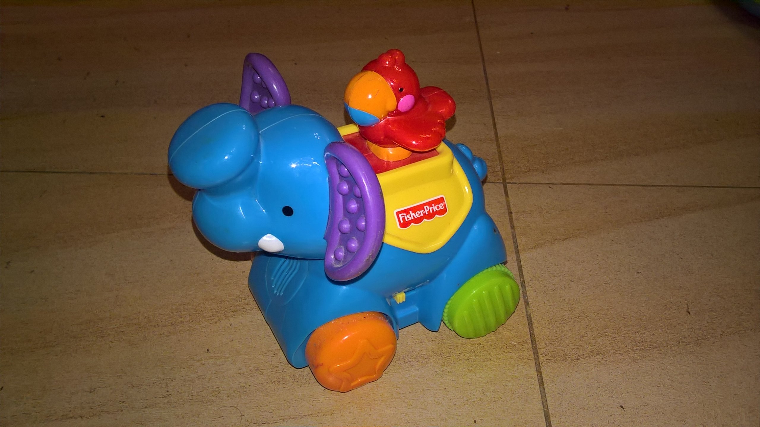 Fisher Price Słoń Zabawka Jezdzaca