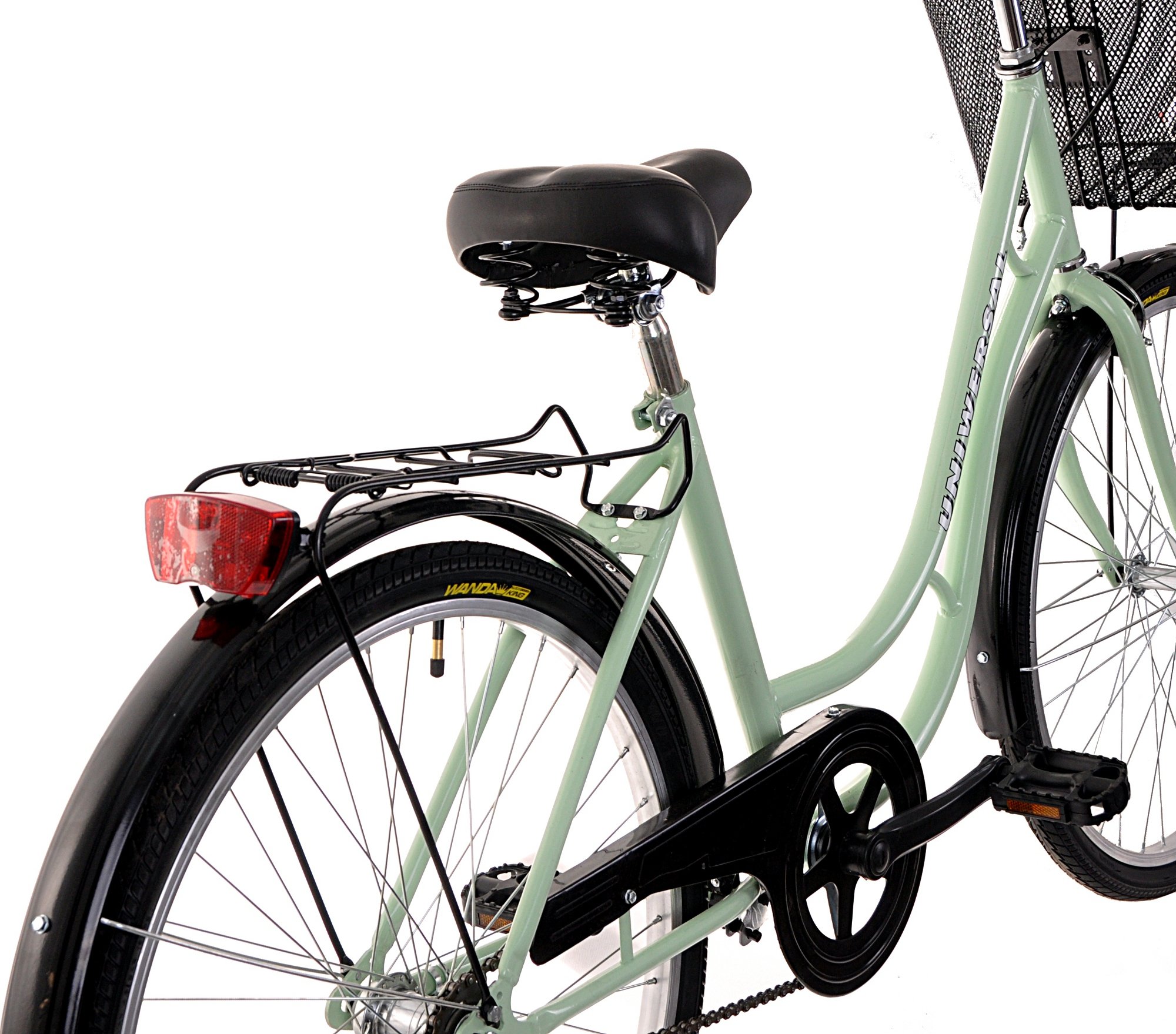 POLSKI ROWER MIEJSKI DAMSKI RETRO 26 DAMKA + KOSZ 7006617674