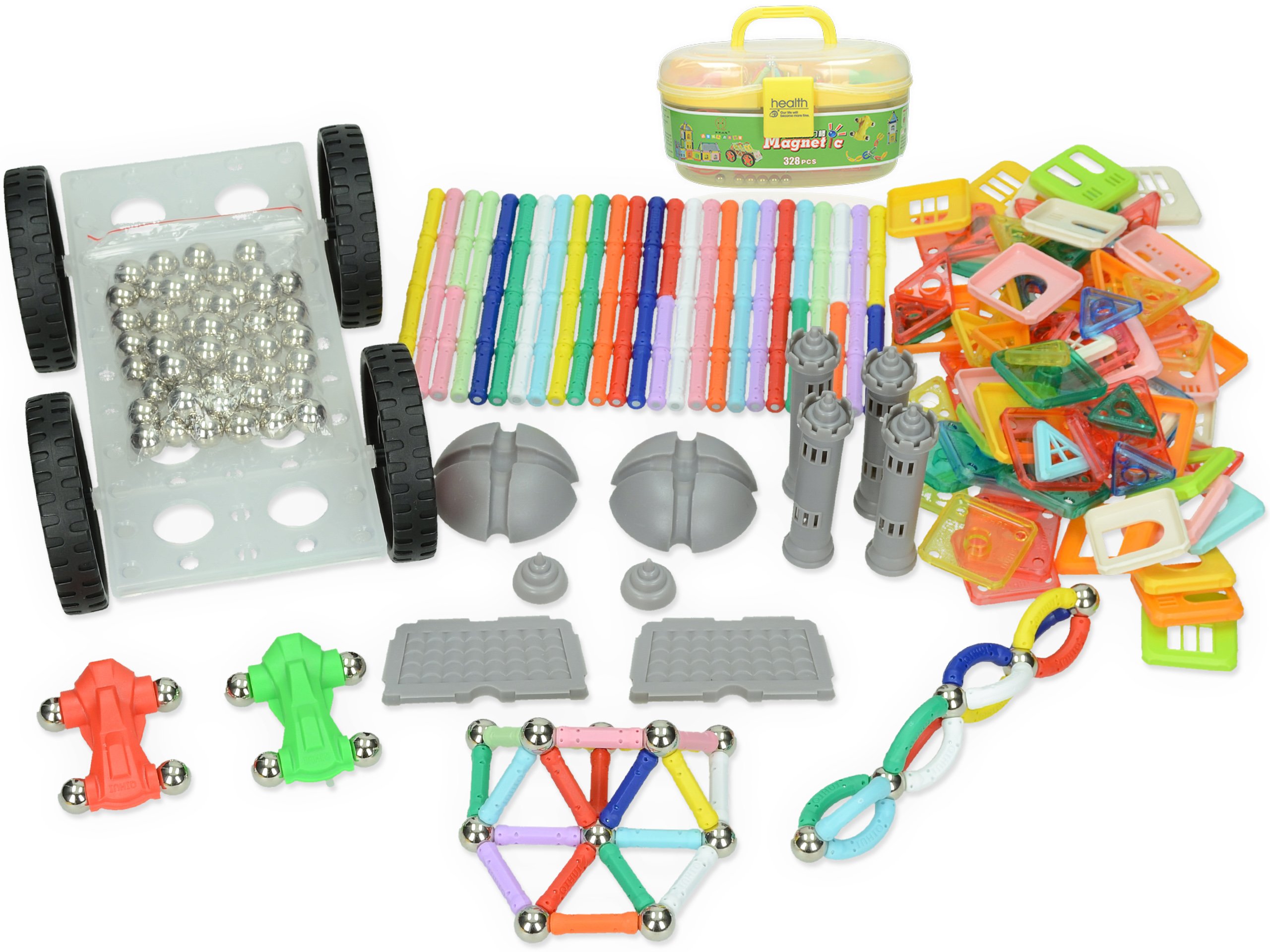 Klocki Magnetyczne Kulki 3d Edykacyjne Zestaw 328 6829346332 Klocki Magnetyczne Kulki 3d Edykacyjne Zestaw 328 6829346332