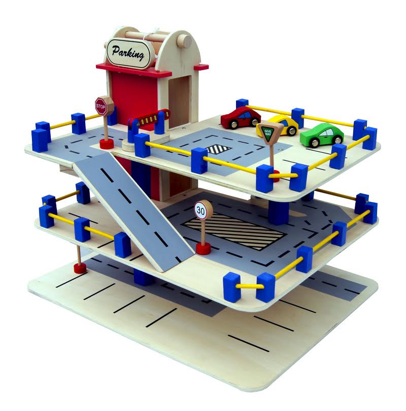 Drewniany Garaż Parking Winda 3 Auta Znaki Drogowe 6891698932 Drewniany Garaż Parking Winda 3 Auta Znaki Drogowe 6891698932