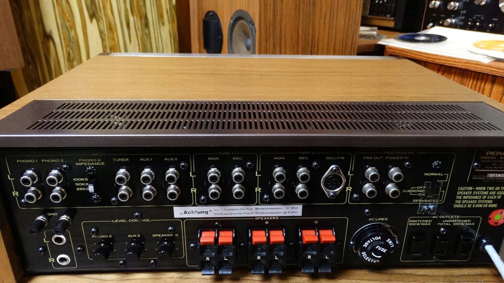 PIONEER TX9100*SUPER TUNER!STUDIO VINTAGE AUDIO 7454084187