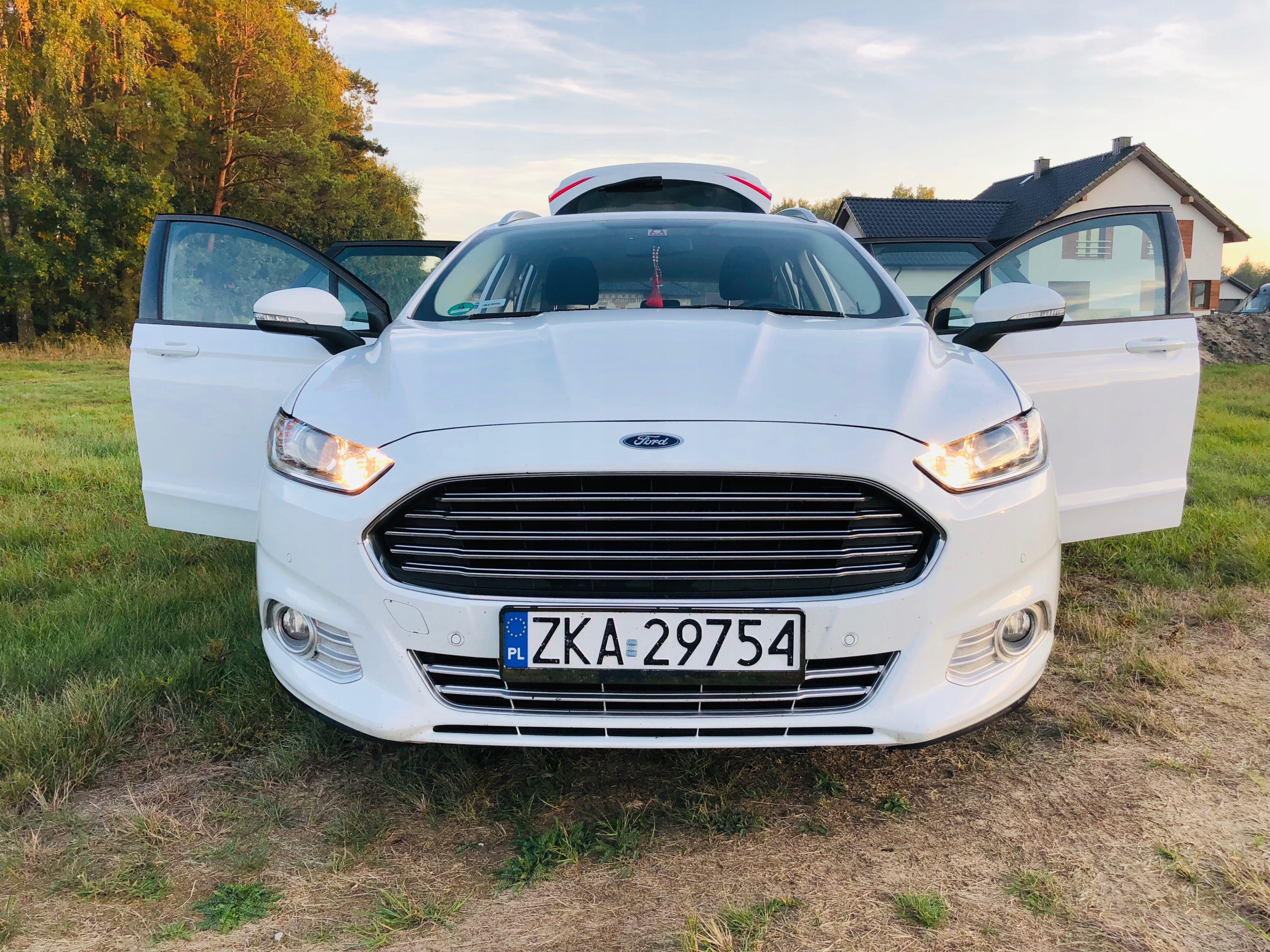 Ford Mondeo 2.0 TDCI 150KM Piękny! Biały!! Kombi!! 7609634766