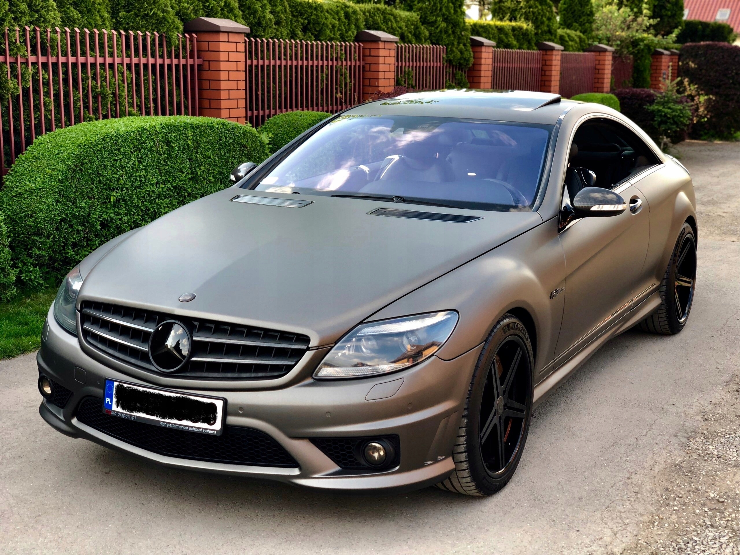 Mercedes Benz cl216 AMG серый