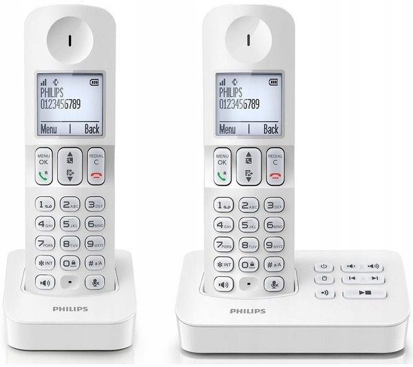 Telefon Bezprzewodowy Philips D405 2 Słuchawki 7537179805 Oficjalne Archiwum Allegro 8418