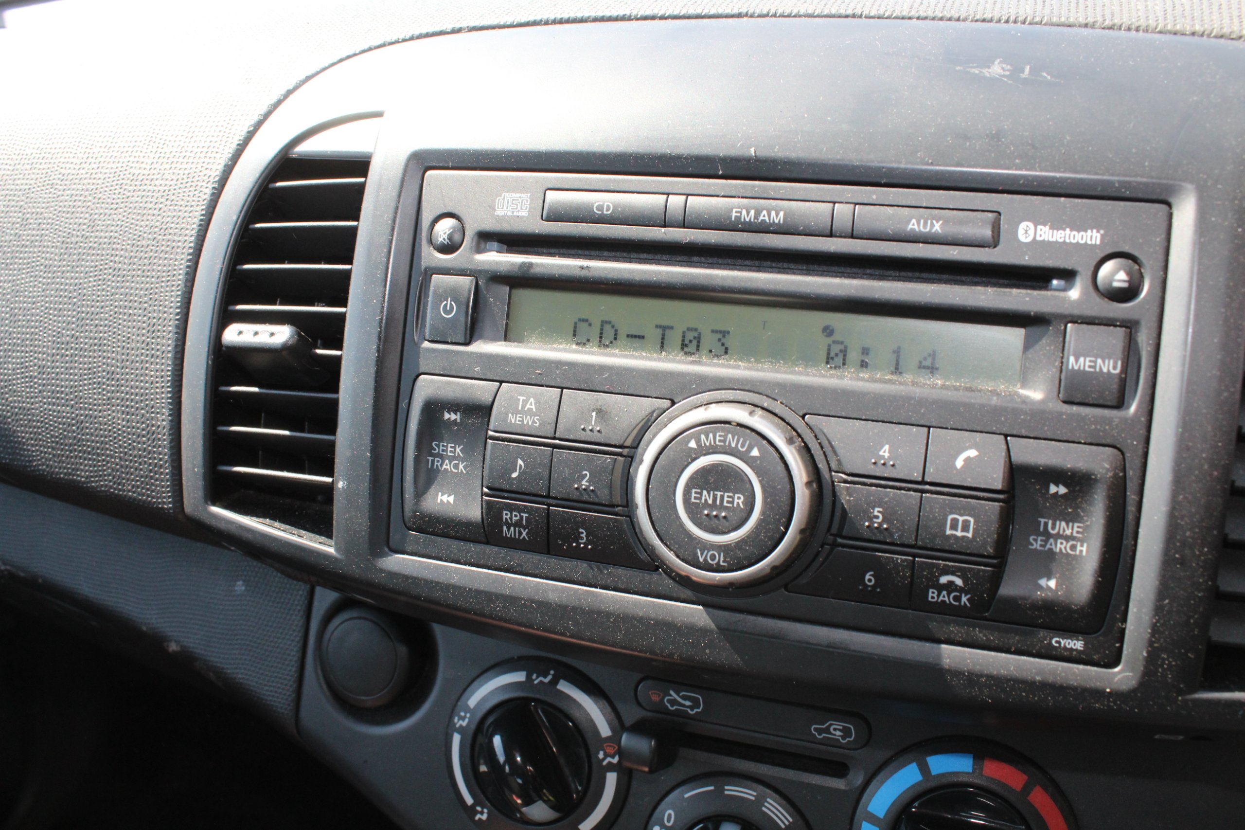 NISSAN MICRA K12 08 RADIO FABRYCZNE BLUETOOTH 7385777953