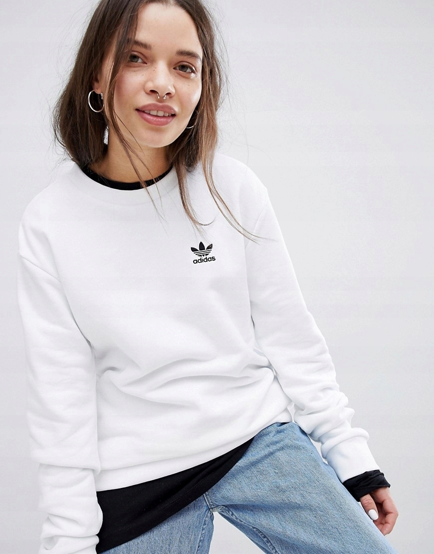 adidas bluza biała adidas bluza biała