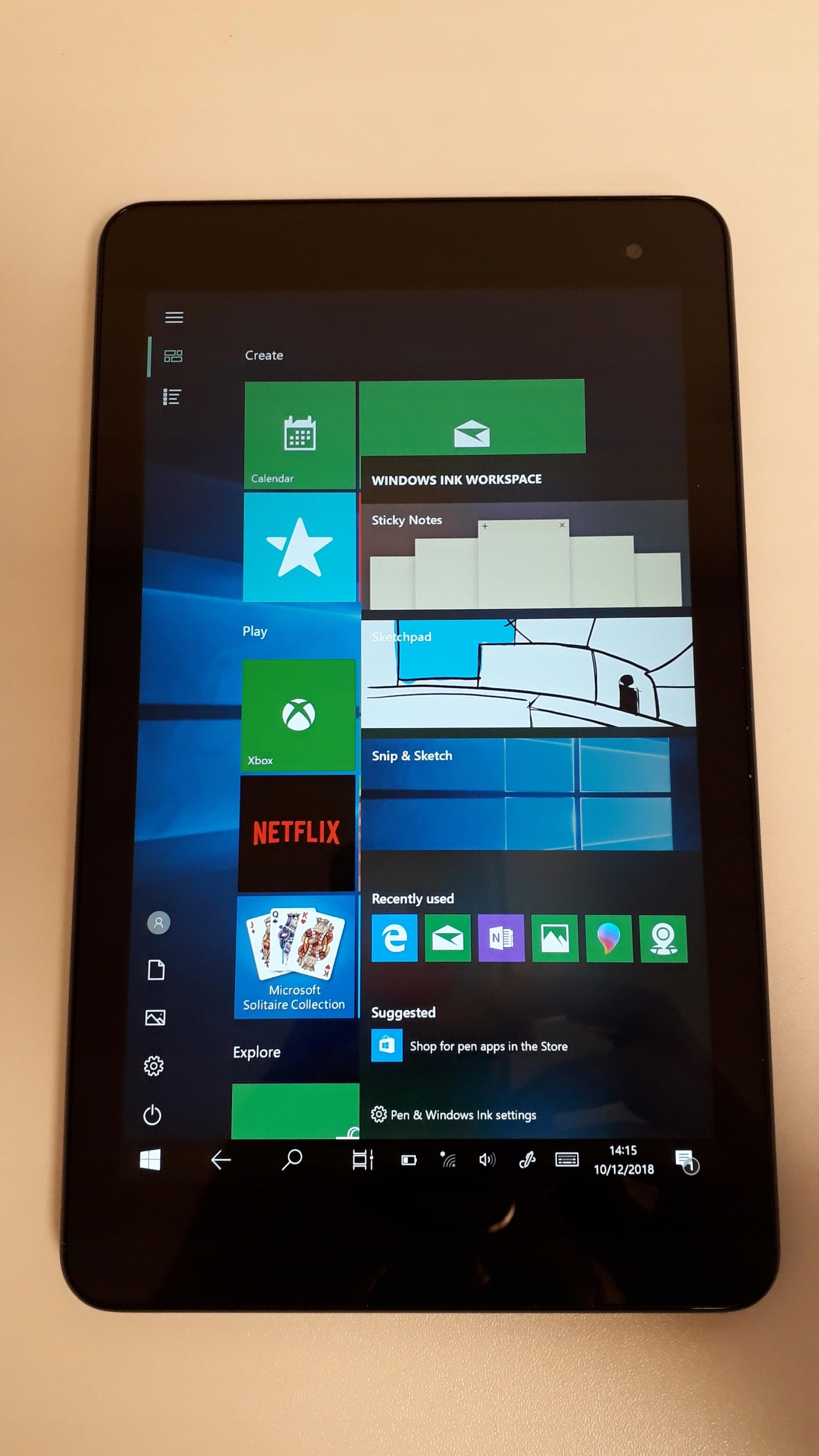 Tablet DELL VENUE 8 PRO 5855 + Windows 10 7737064303 oficjalne