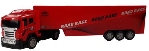 Ciężarówka Tir Zdalnie Sterowany Czerwony Naczepa 7588212124