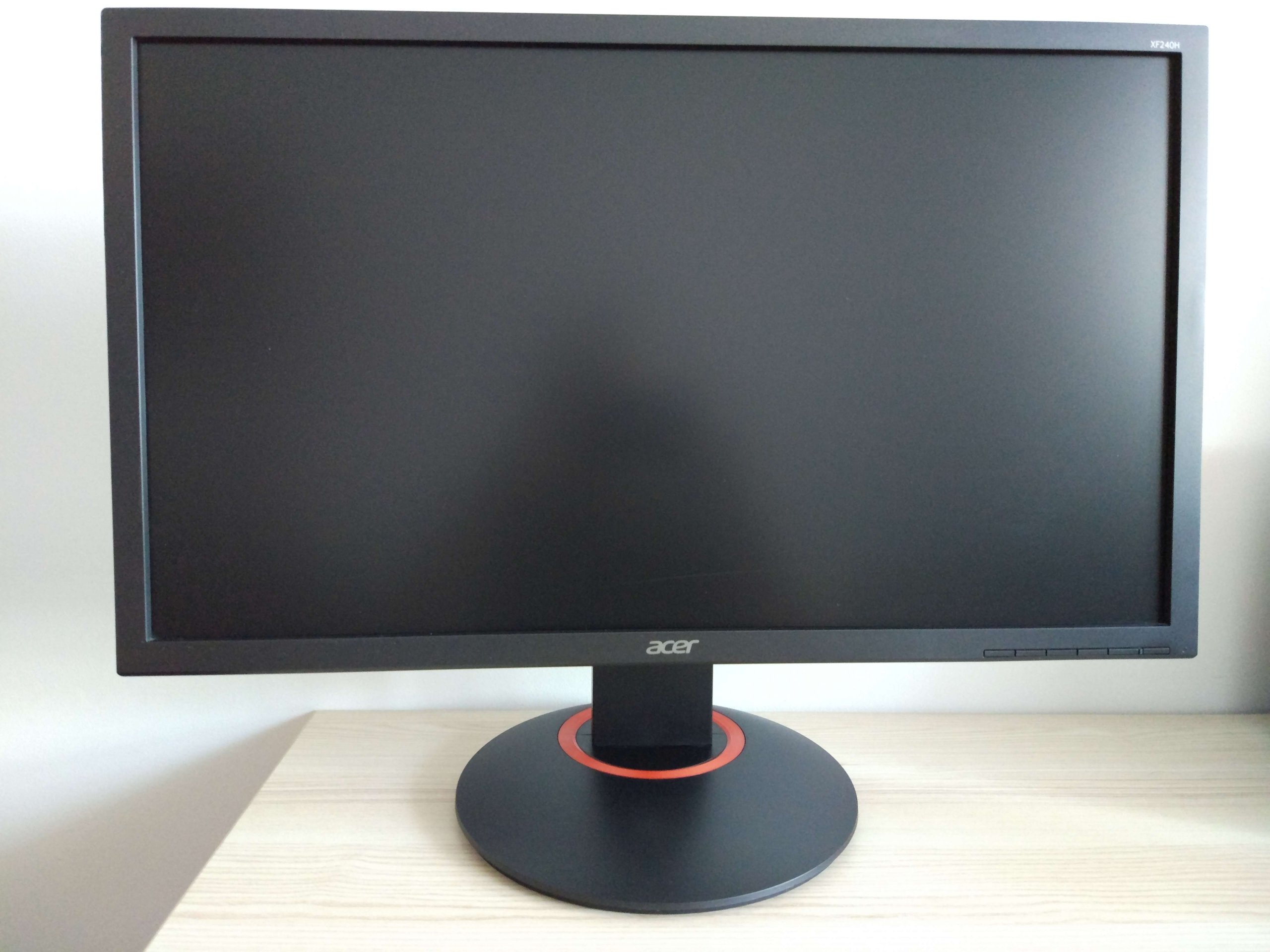 Acer xf240h 144hz настройка