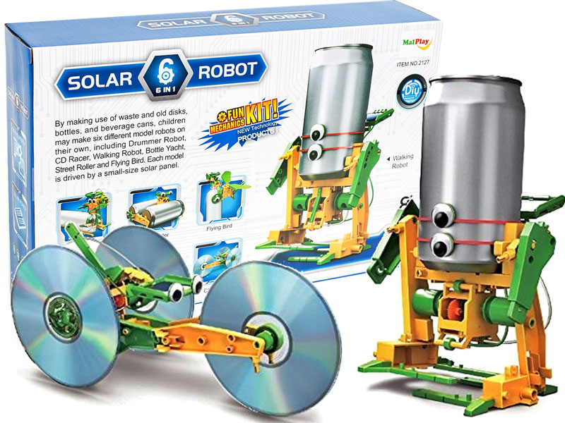 6w1 Robot Solarny Zabawka Edukacyjna Promocja 6984042607