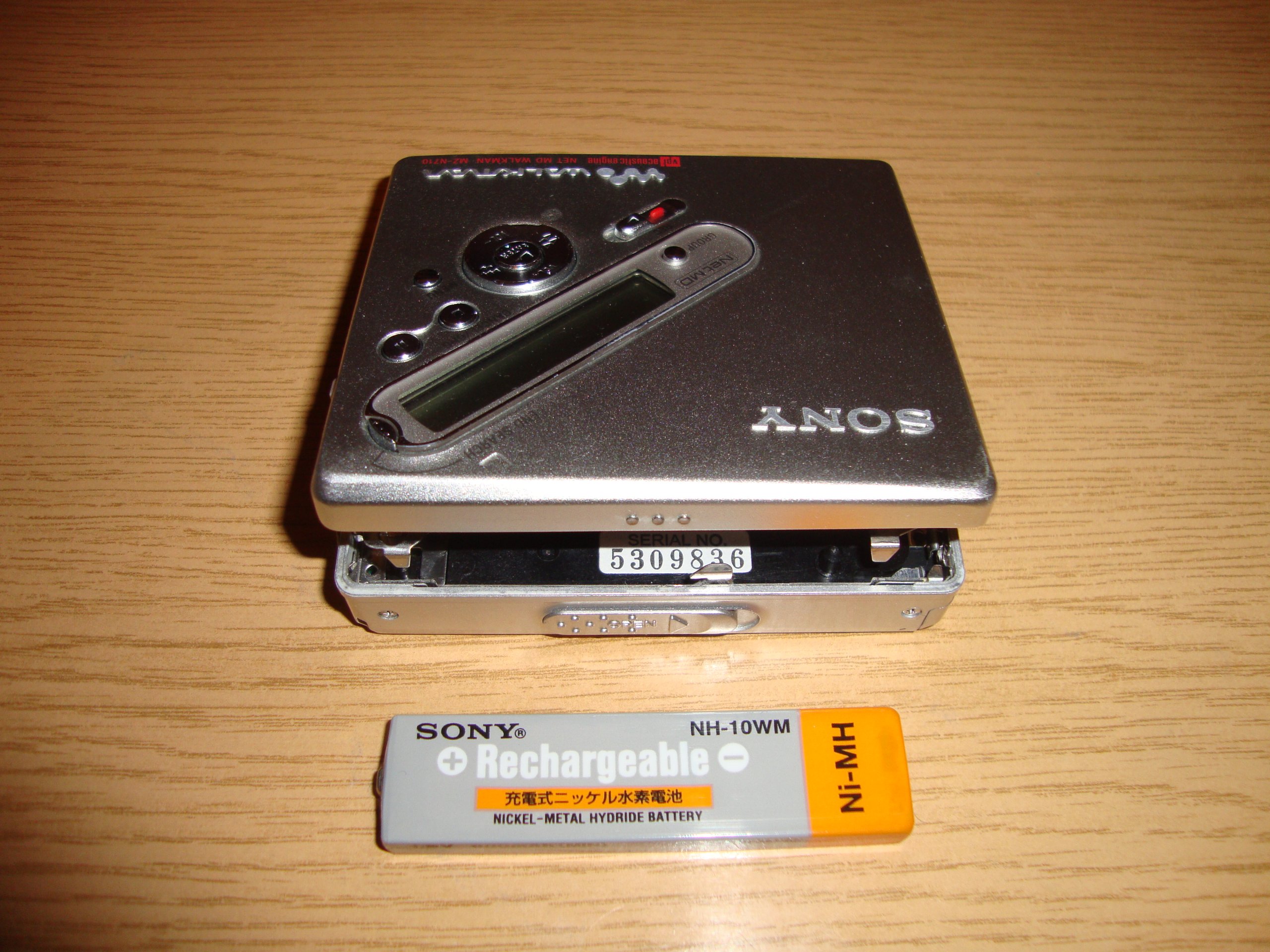SONY NET MD WALKMAN mini disc MZN710 7252186086 oficjalne archiwum allegro