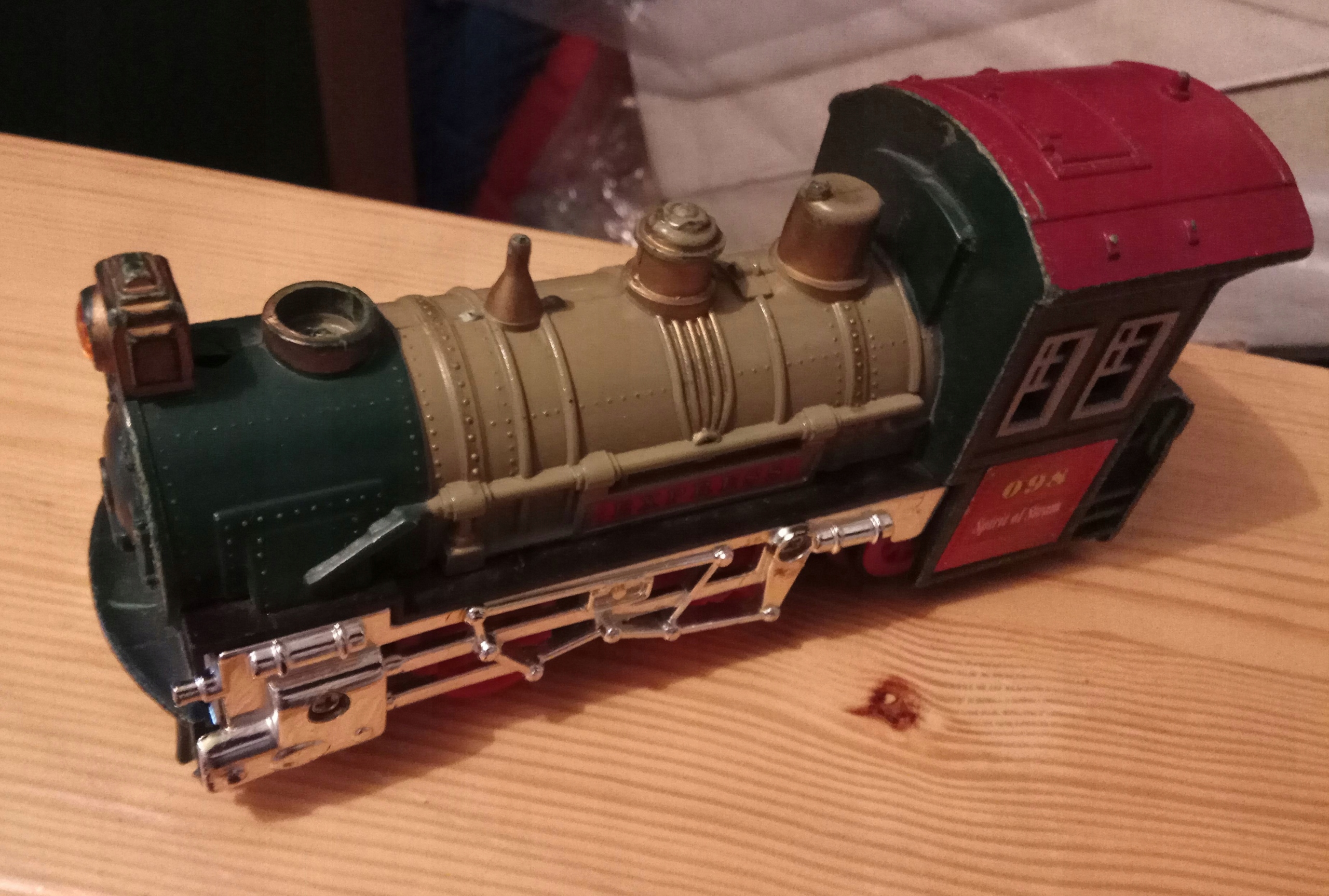 Zabawka Lokomotywa Parowa Pociąg Model Do Zabawy 7508404684