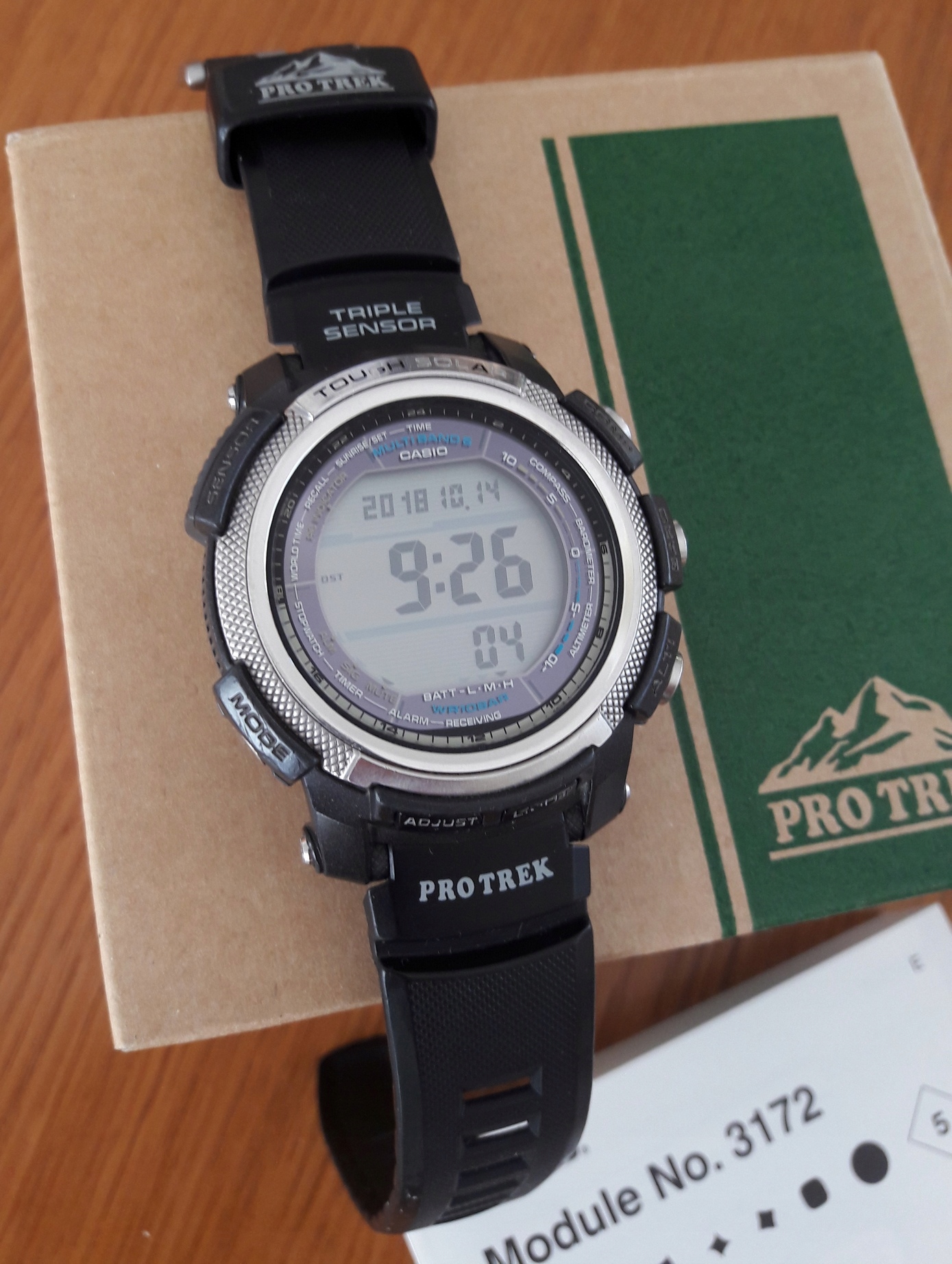 casio protrek original