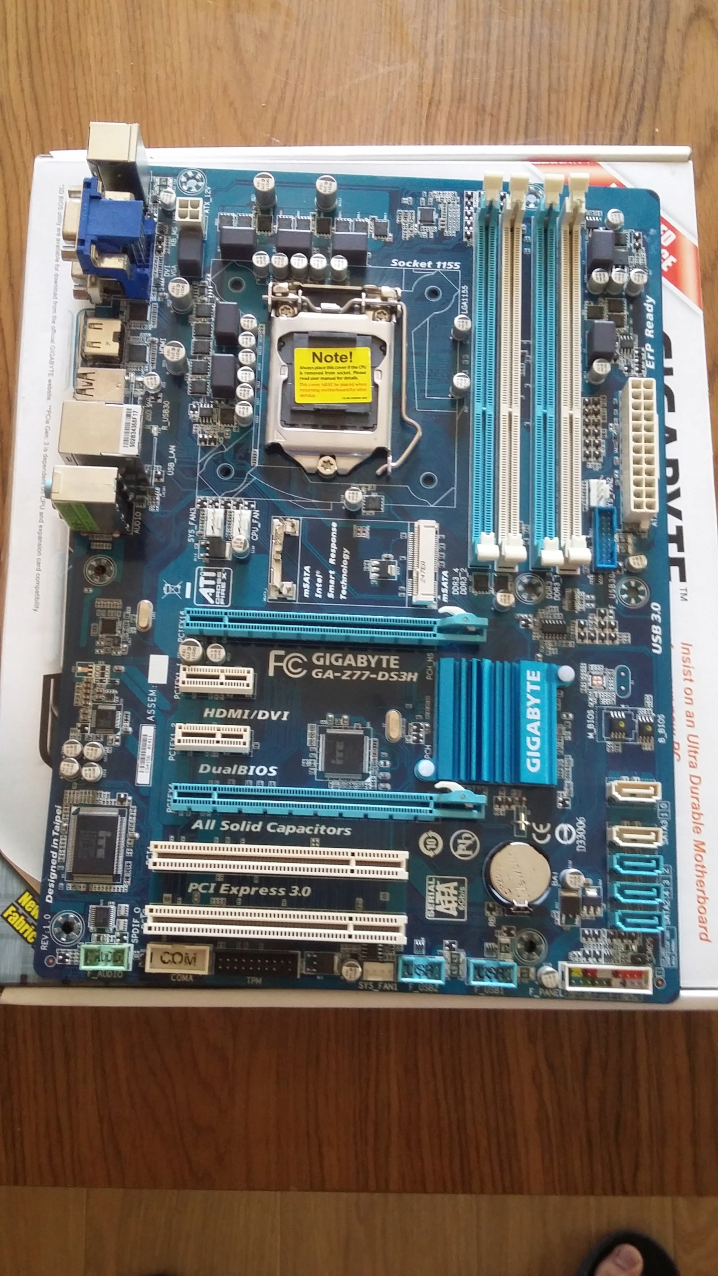 Gigabyte z77 ds3h разгон