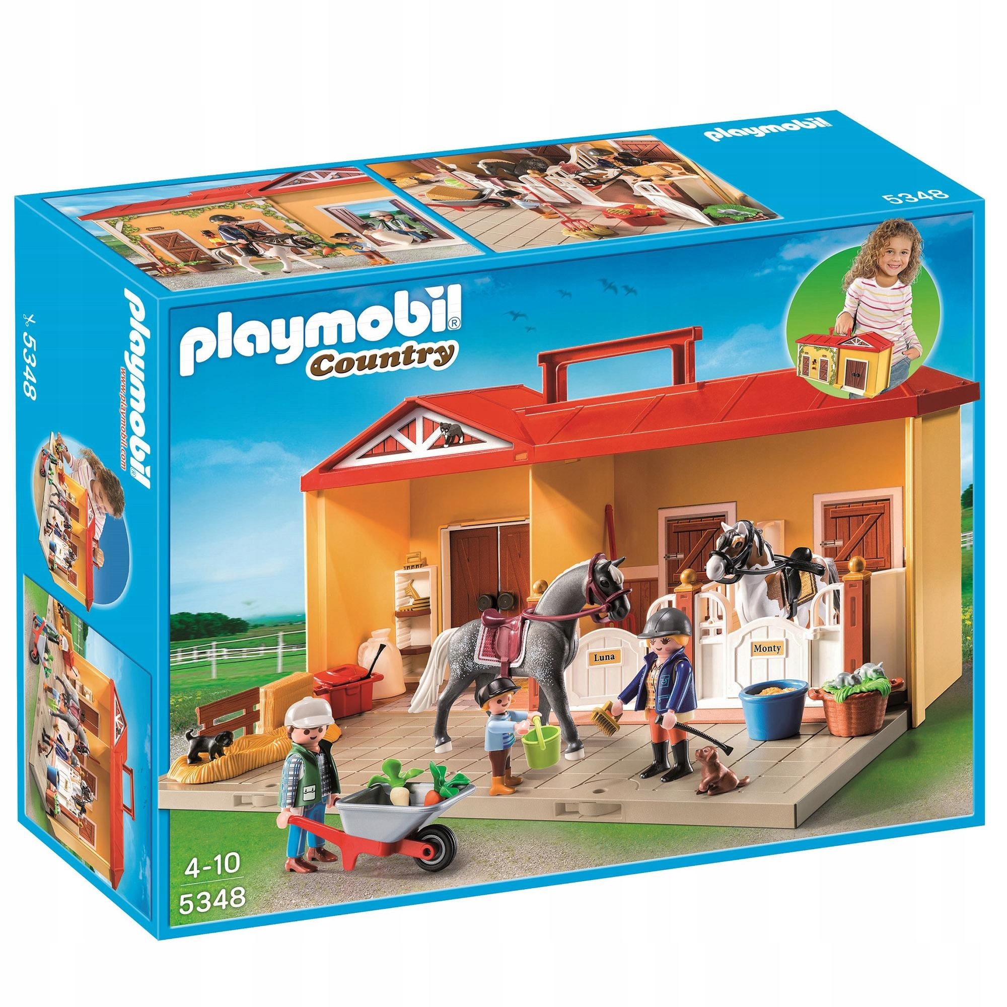 Playmobil 5348 Przenośne Gospodarstwo Rolne 7766362648 Oficjalne