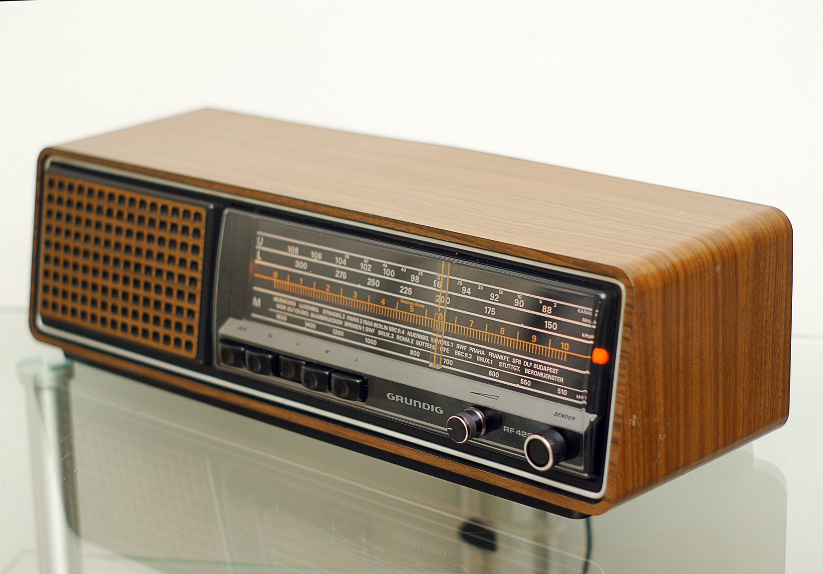 Radio Grundig RF 420 1976/1978r sprawne 7161720645 oficjalne