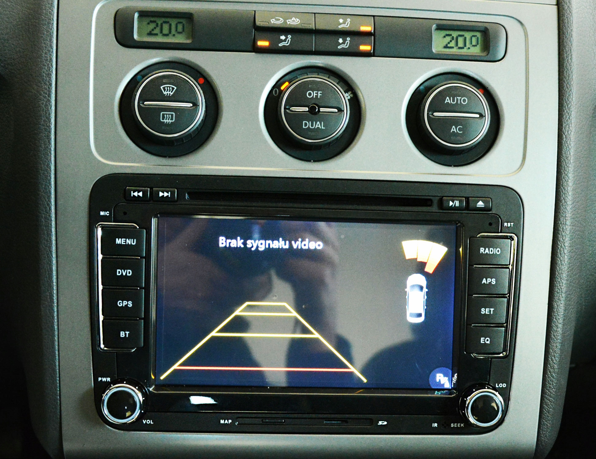 RADIO NAWIGACJA GPS KAMERA COF VW PASSAT B6 GOLF