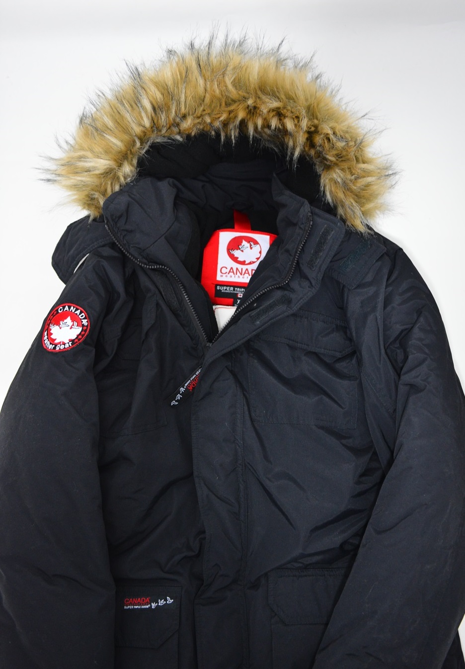 50Męska Kurtka Canada Goose Super Triple puch XL 7160253126