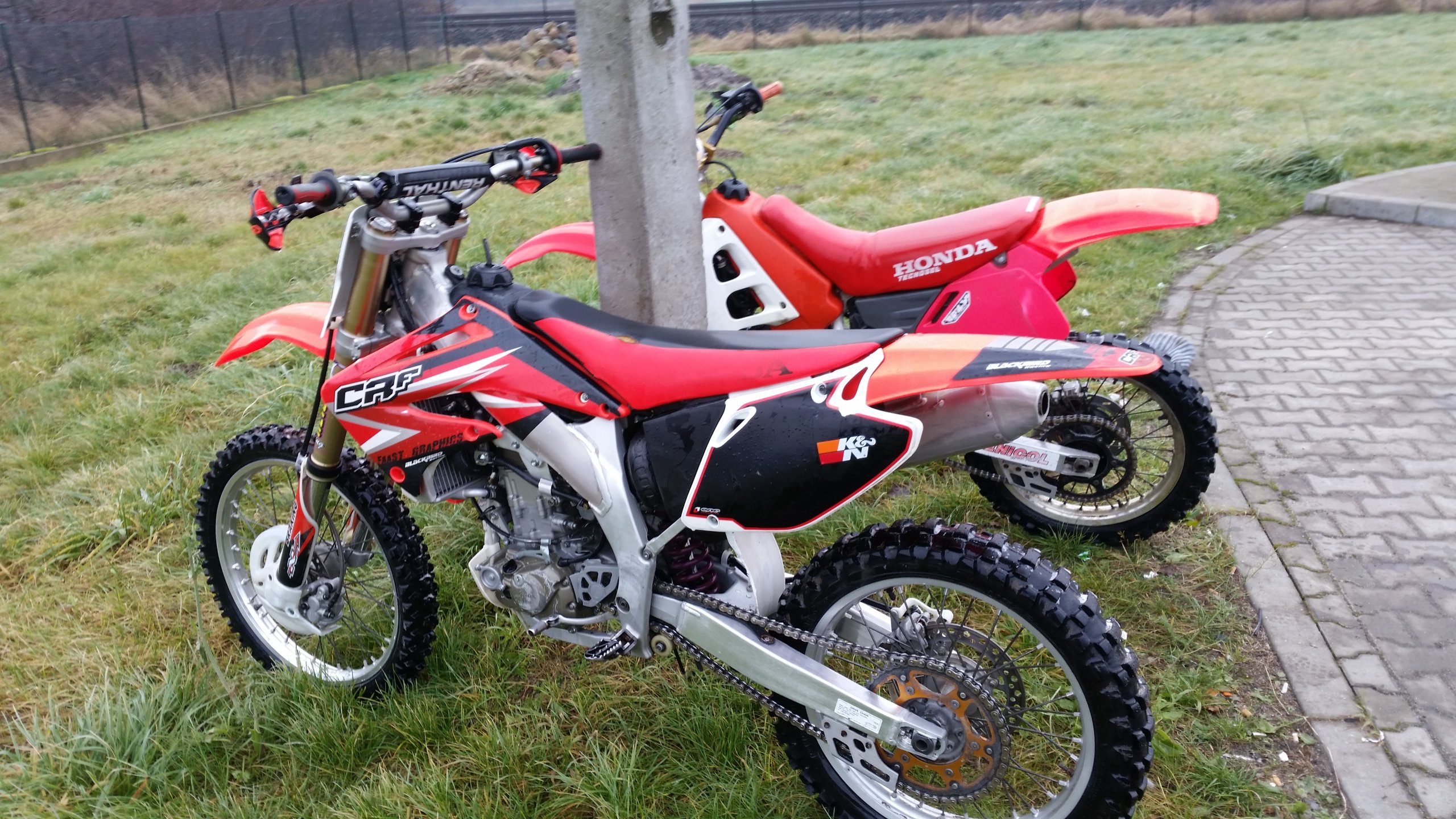 Honda CRF 450 R 2004 r. Enduro Cross ŻYLETA 7295424396