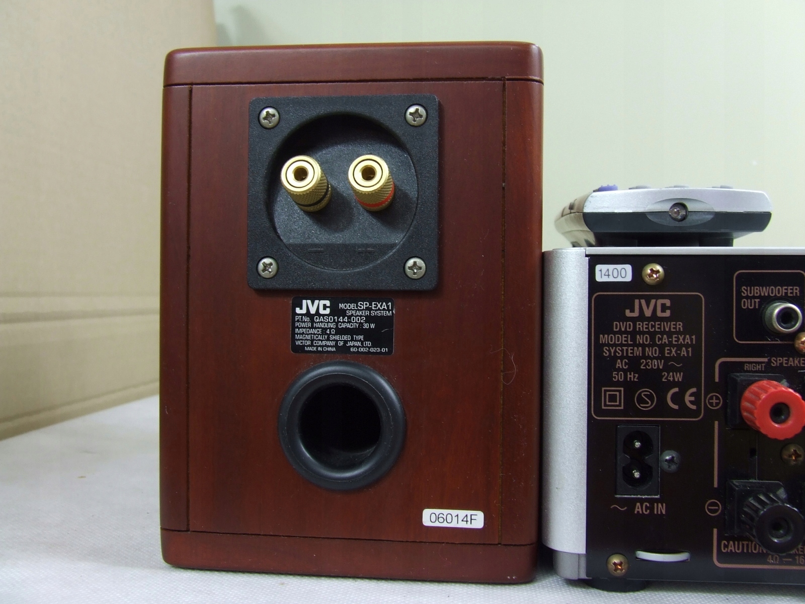 Wieża JVC CAEXA1 /2x30W/DVD/MP3/dts/PILOT 7579195501 oficjalne