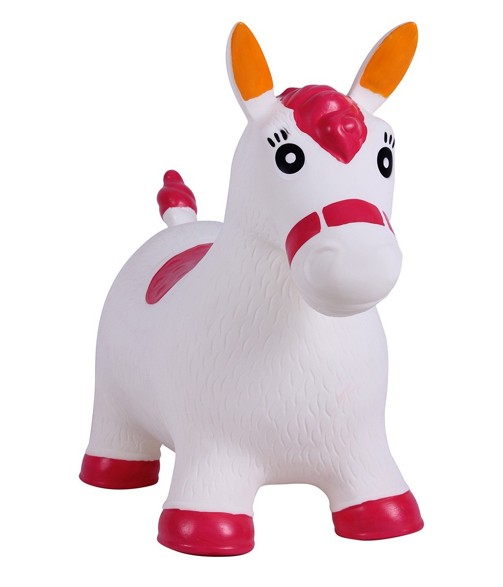 Konik Jumpy Zabawka Do Skakania Dla Dzieci Biały 7409968768