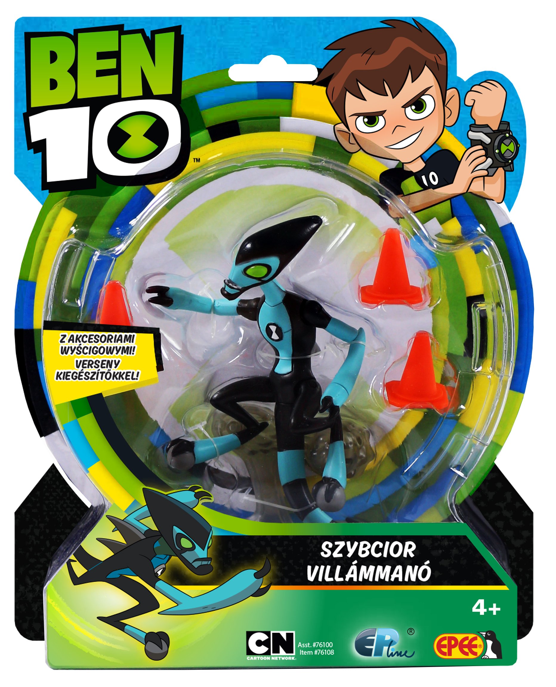 Ben 10 Figurka 13cm Epee Szybcior Alien Promocja